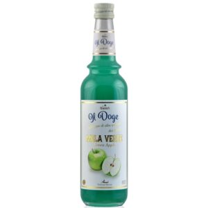 Zelené jablko sirup